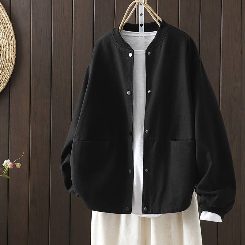 Thick Cotton Stand-Collar Grounding Meditation Jacket