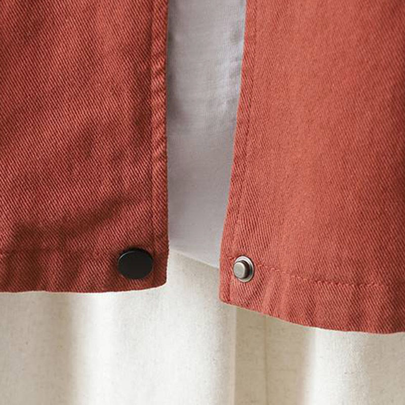 Thick Cotton Stand-Collar Grounding Meditation Jacket