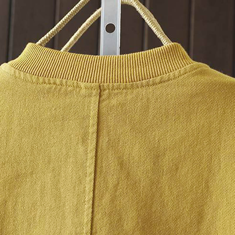 Thick Cotton Stand-Collar Grounding Meditation Jacket