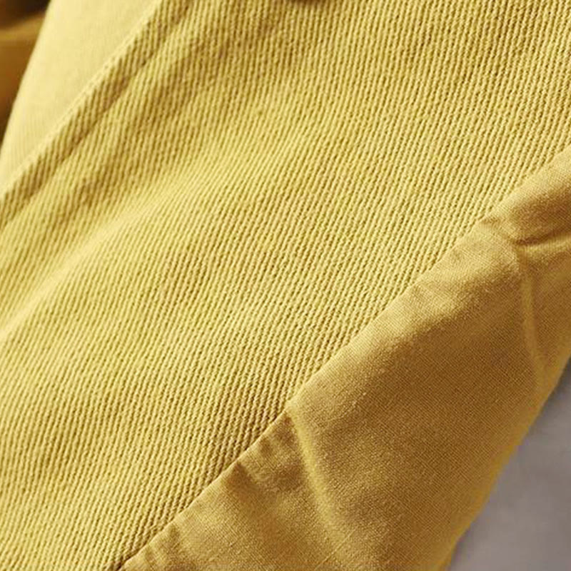 Thick Cotton Stand-Collar Grounding Meditation Jacket