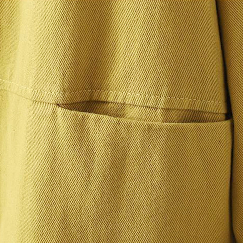 Thick Cotton Stand-Collar Grounding Meditation Jacket