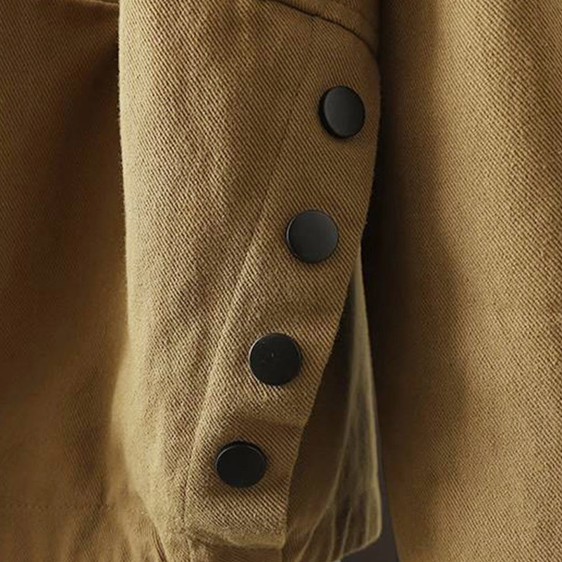 Thick Cotton Stand-Collar Grounding Meditation Jacket