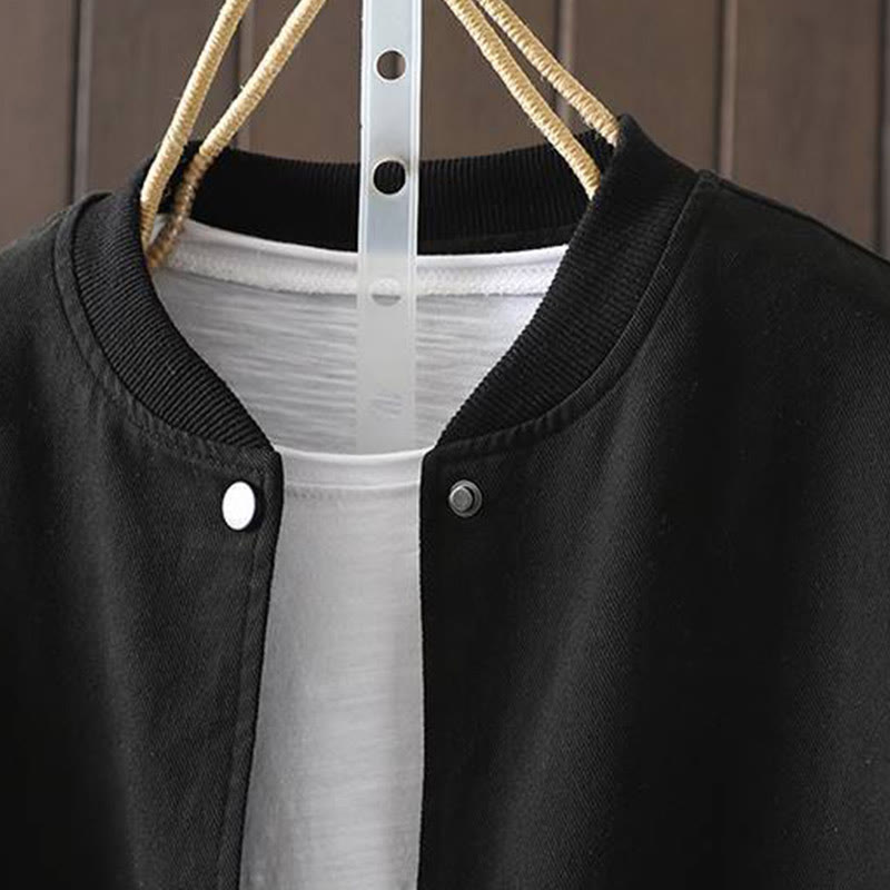 Thick Cotton Stand-Collar Grounding Meditation Jacket