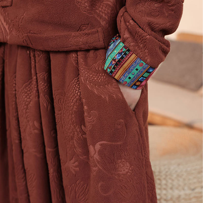 Tactile Cotton Relaxed-Fit Tai Chi and Meditation Set