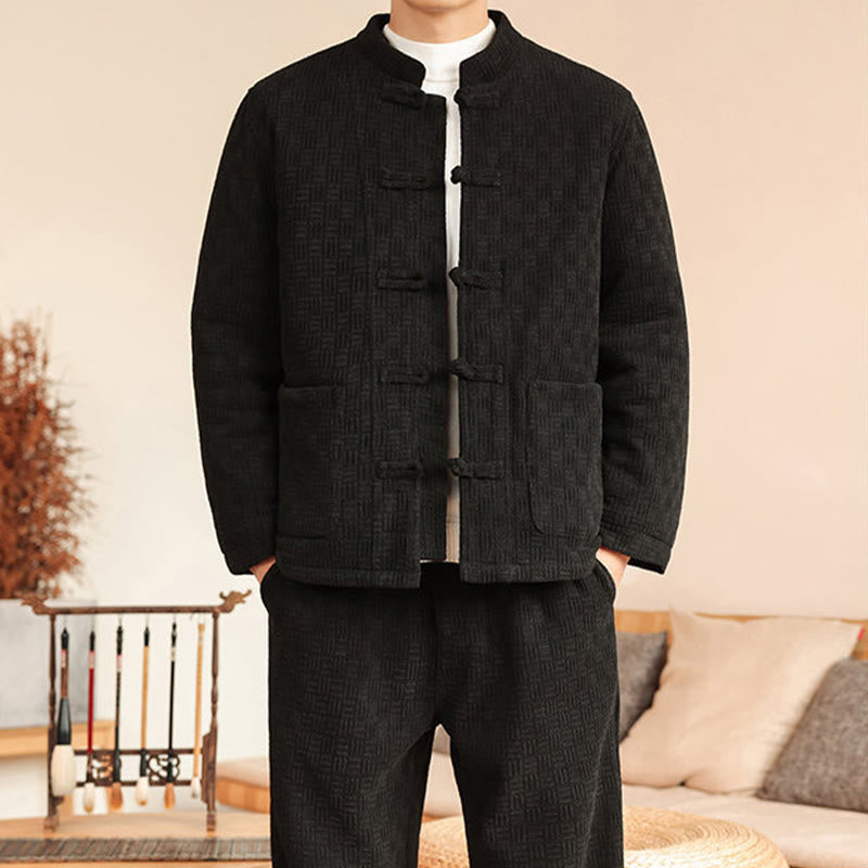 Tactile Cotton Traditional Frog-Button Meditation Set