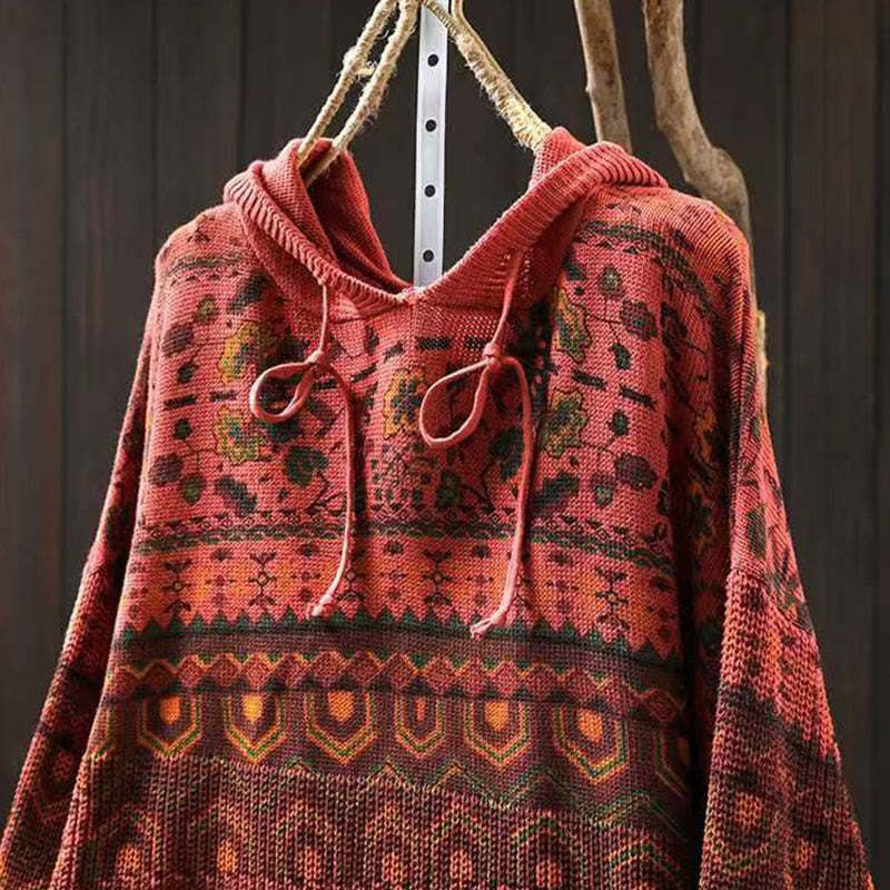 Minimalist Knitted Slim Fit Meditation Hoodie