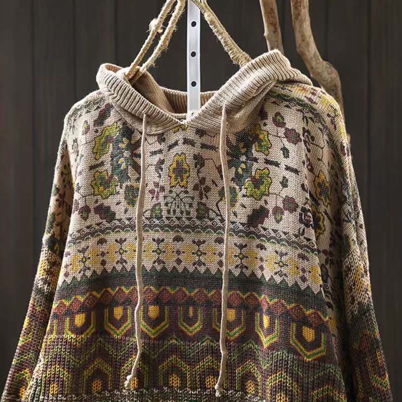 Minimalist Knitted Slim Fit Meditation Hoodie