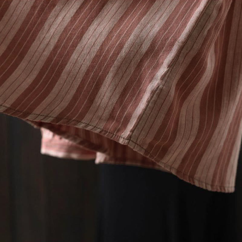 Breathable Cotton Stand Collar Mindful Meditation Shirt