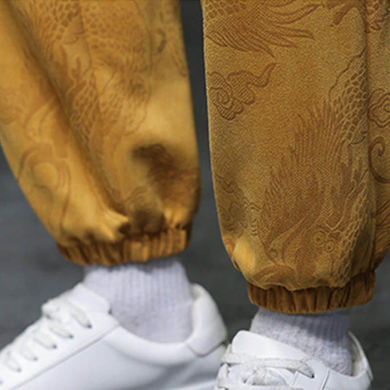 Breathable Cotton Frog-Button Men's Meditation Jacket and Pants Set