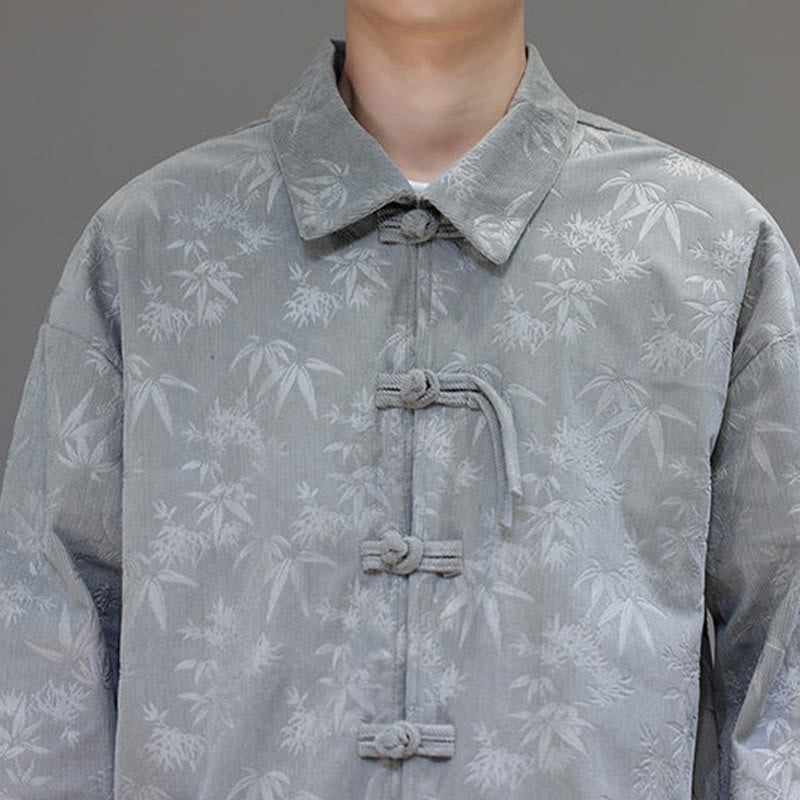 Insulating Cotton Corduroy Men's Meditation and Tai Chi Set