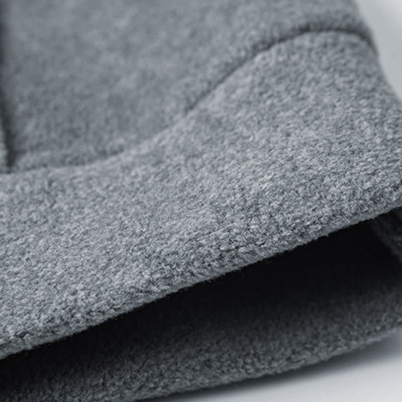 Structured Fleece-Lined Cotton Mindful Movement Hoodie