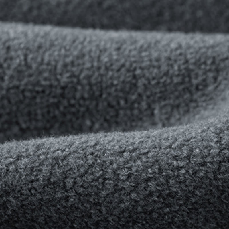 Structured Fleece-Lined Cotton Mindful Movement Hoodie
