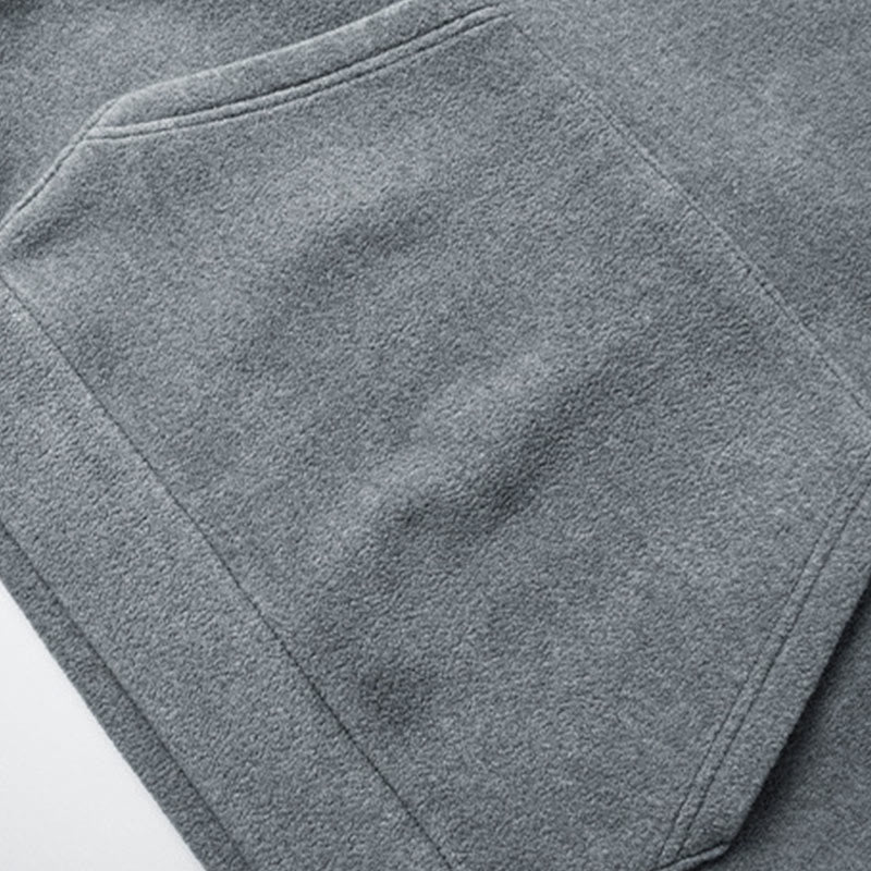 Structured Fleece-Lined Cotton Mindful Movement Hoodie