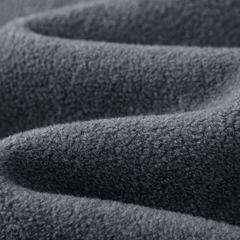 Structured Fleece-Lined Cotton Mindful Movement Hoodie