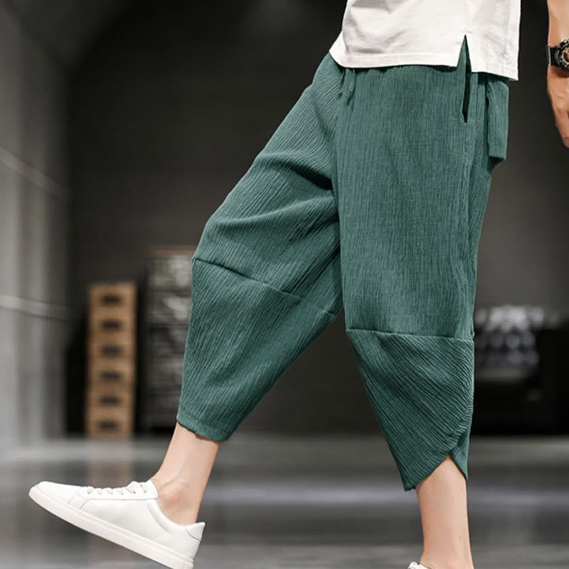 Breathable Cropped Straight-Leg Mindful Movement Pants