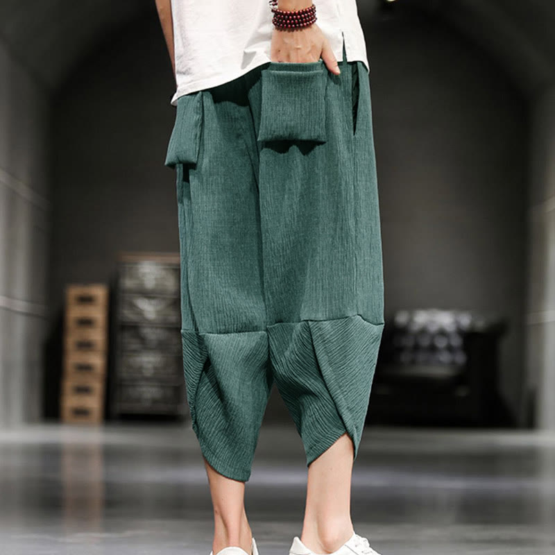 Breathable Cropped Straight-Leg Mindful Movement Pants