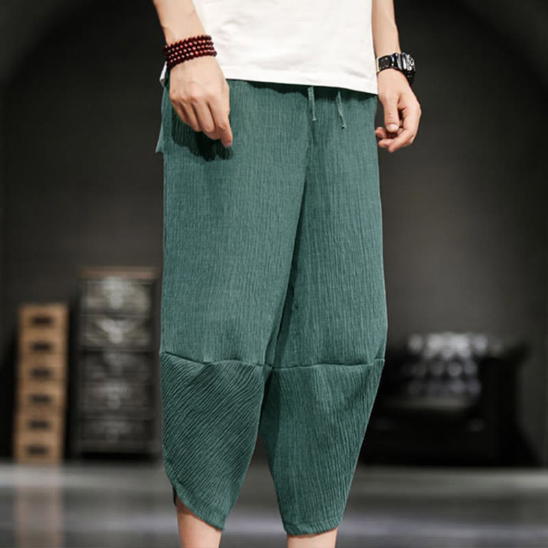 Breathable Cropped Straight-Leg Mindful Movement Pants