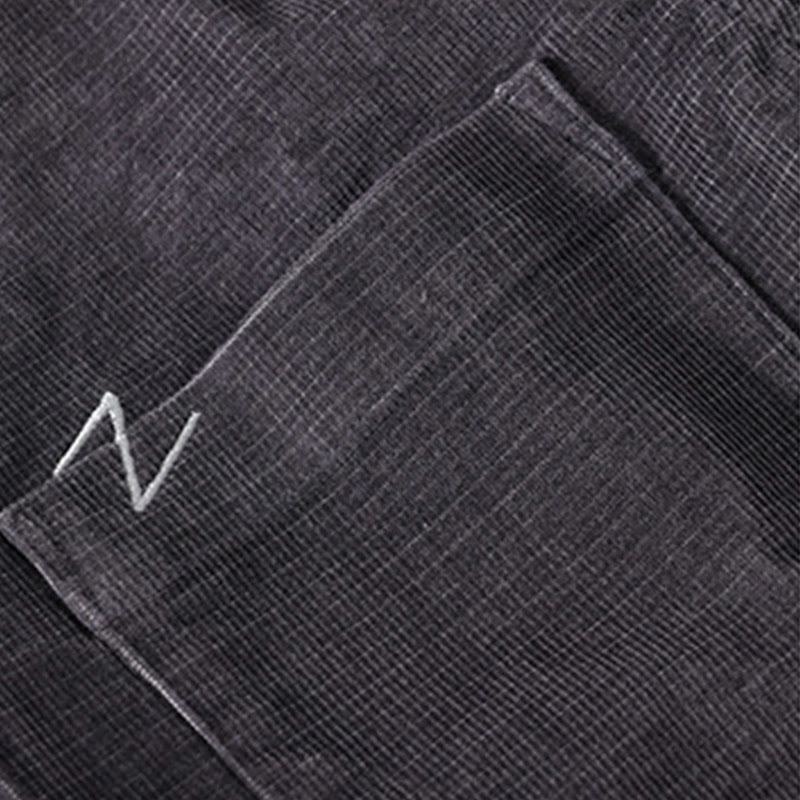 Textured Corduroy Slim-Fit Mindful Layering Men's Jacket