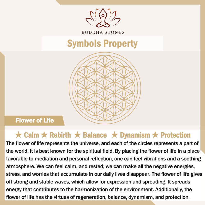 Flower of Life Carving Design Authentic Shungite Stone Protection Necklace Pendant