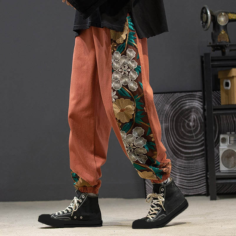 Tactile Cotton-Blend Tapered Men's Meditation Pants