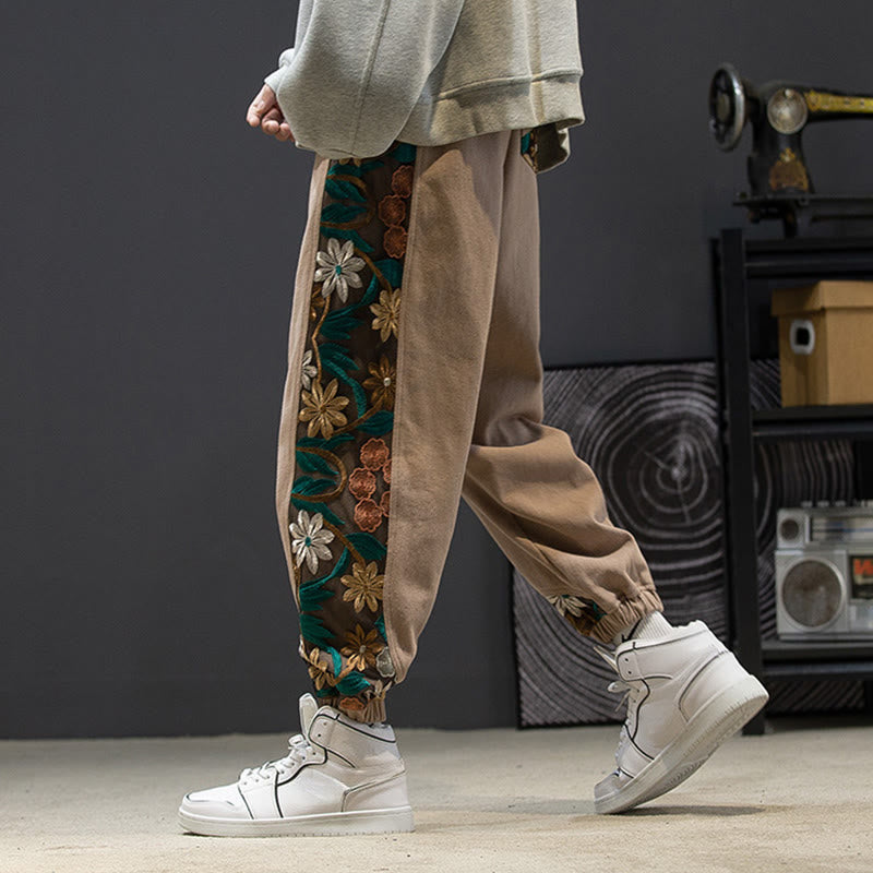 Tactile Cotton-Blend Tapered Men's Meditation Pants