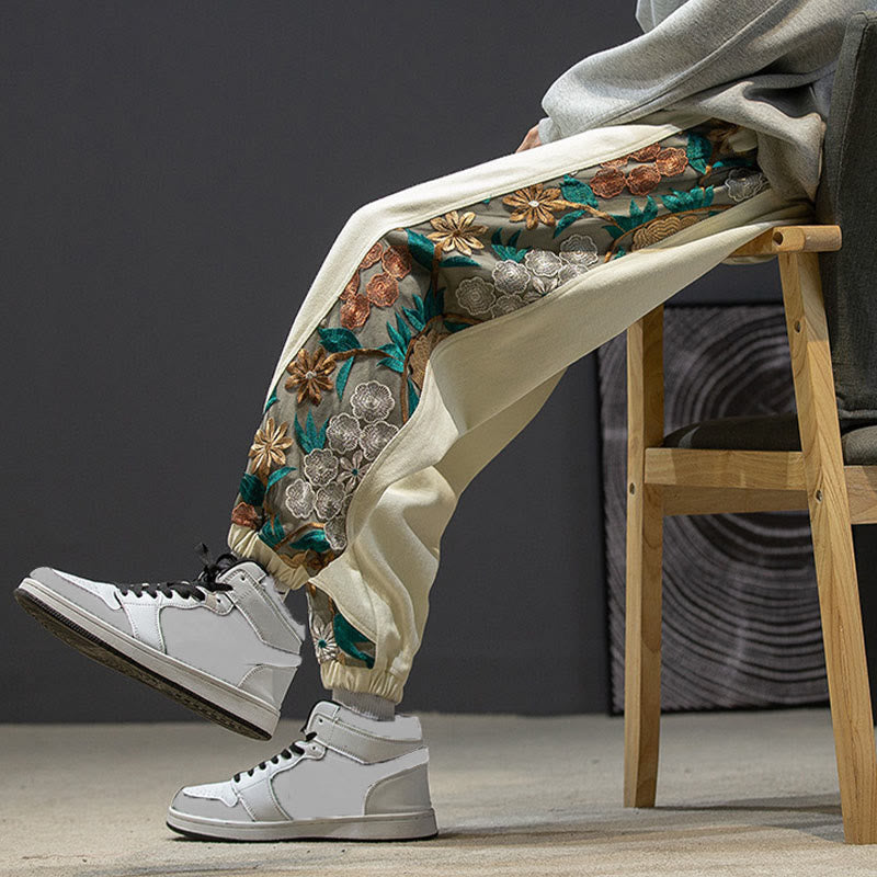 Tactile Cotton-Blend Tapered Men's Meditation Pants