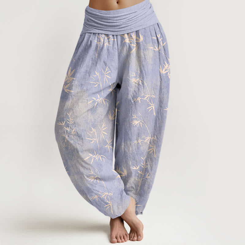 Tactile Pure Cotton Bamboo Minimalist Meditation Harem Pants