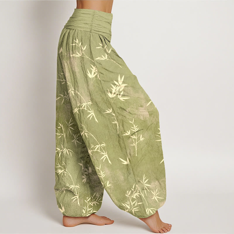 Tactile Pure Cotton Bamboo Minimalist Meditation Harem Pants