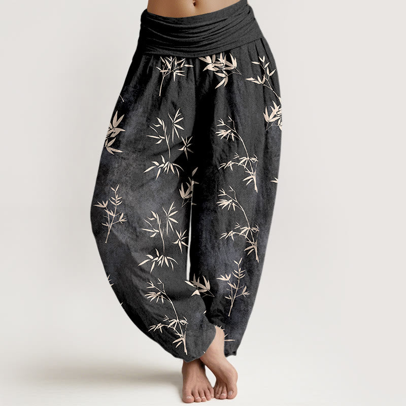 Tactile Pure Cotton Bamboo Minimalist Meditation Harem Pants