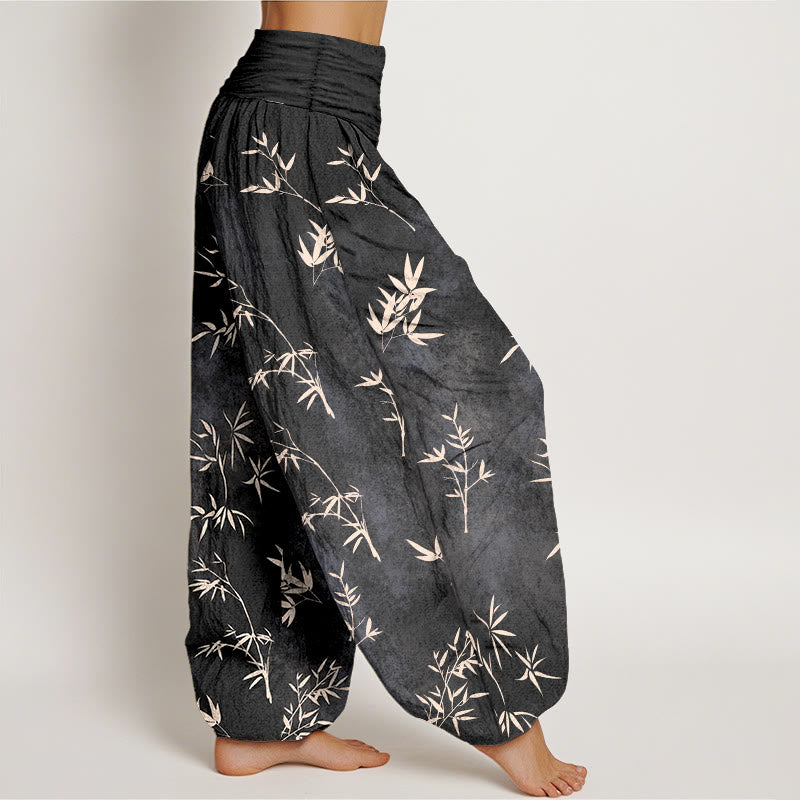 Tactile Pure Cotton Bamboo Minimalist Meditation Harem Pants