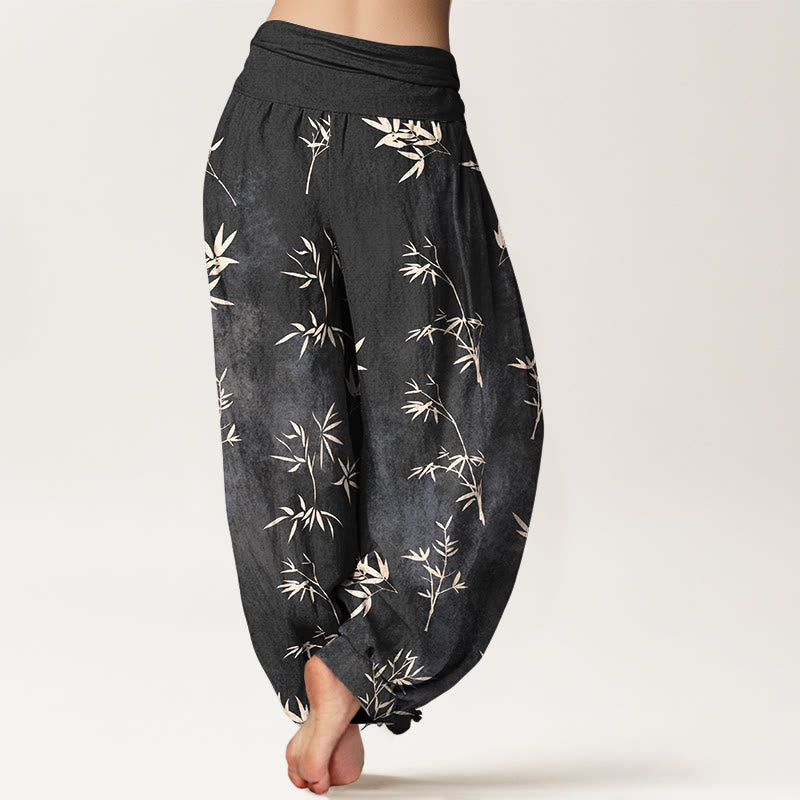 Tactile Pure Cotton Bamboo Minimalist Meditation Harem Pants
