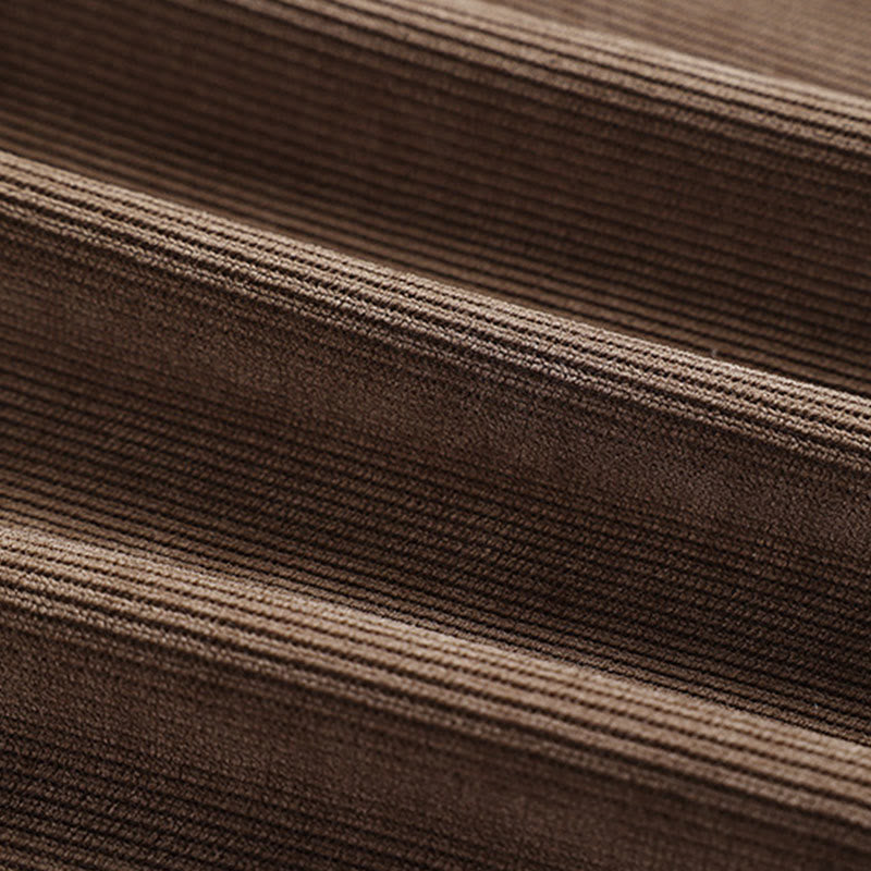 Tactile Cotton Corduroy Tapered Harem Meditation Pants