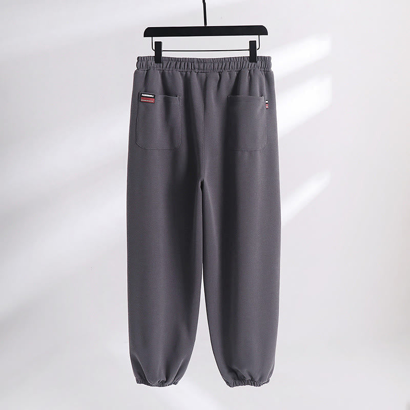 Heavy Cotton Fleece-Lined Cold-Weather Meditation Harem Pants