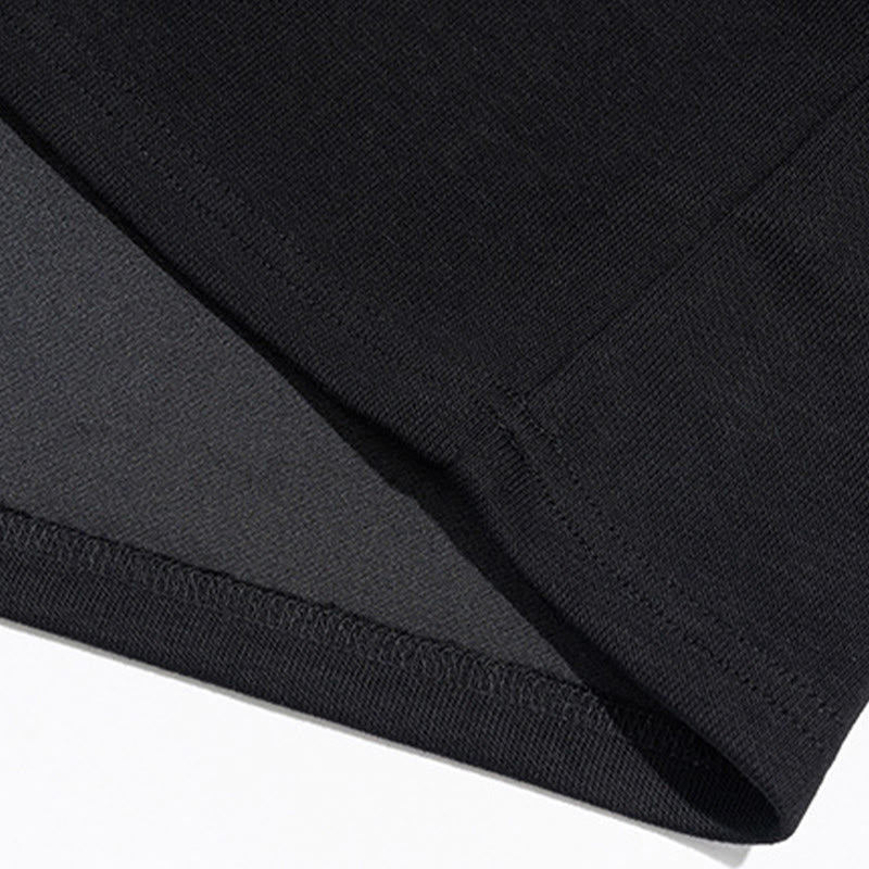 Structured Cotton Stand-Collar Mindful Men's Sweatshirt