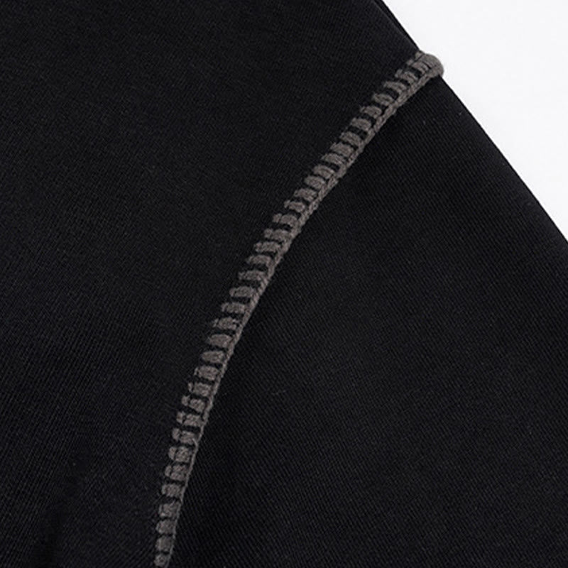 Structured Cotton Stand-Collar Mindful Men's Sweatshirt
