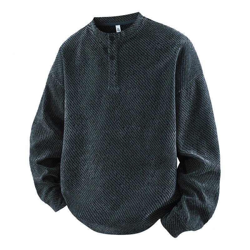 Breathable Structured Crew Neck Men's Grounding Sweatshirt