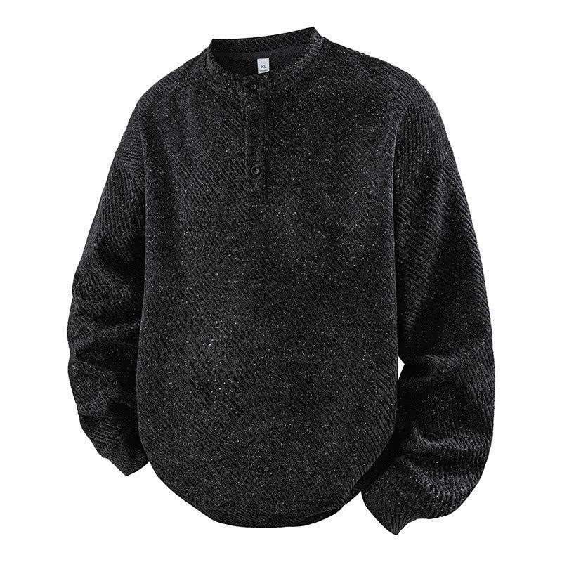 Breathable Structured Crew Neck Men's Grounding Sweatshirt
