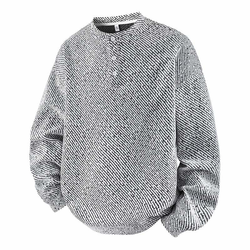Breathable Structured Crew Neck Men's Grounding Sweatshirt