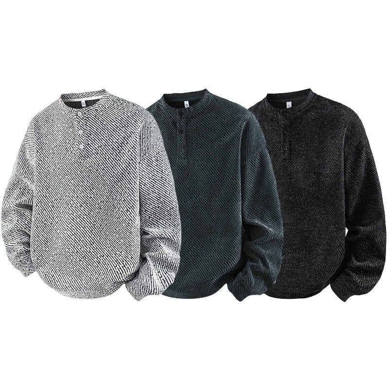 Breathable Structured Crew Neck Men's Grounding Sweatshirt