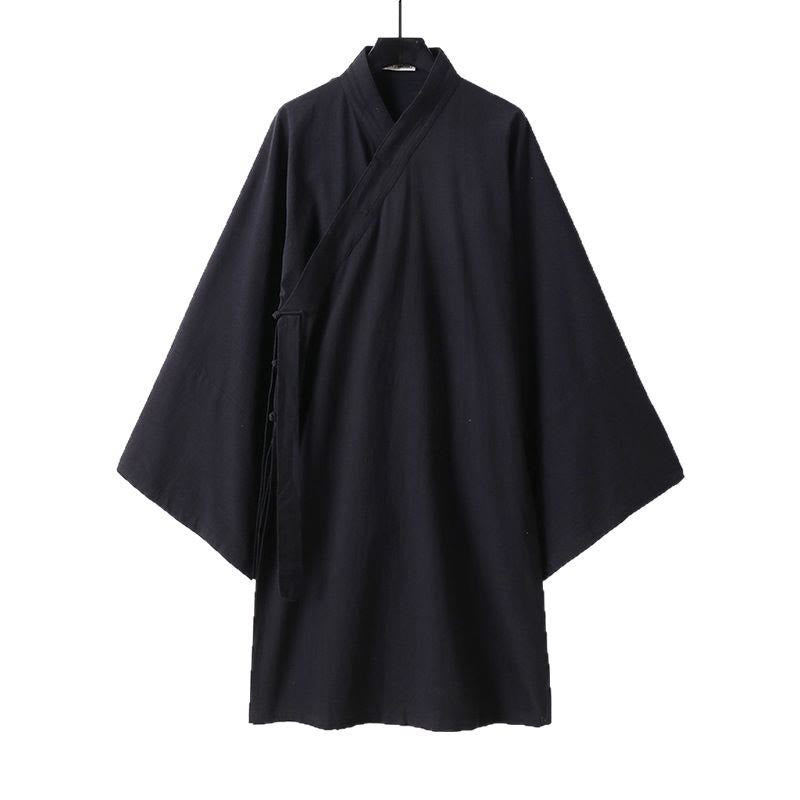 Wudang Traditional Tai Chi Ceremony Long Wide Sleeve Men's Taoist Long Robe