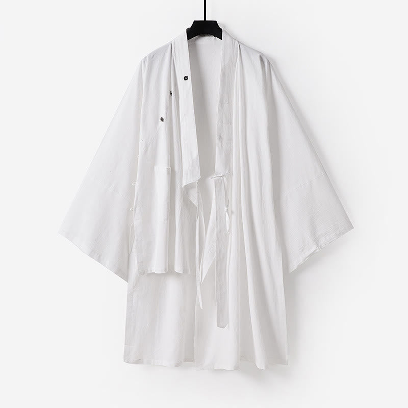 Flowing Three-Quarter Sleeve Tai Chi Ceremony Robe