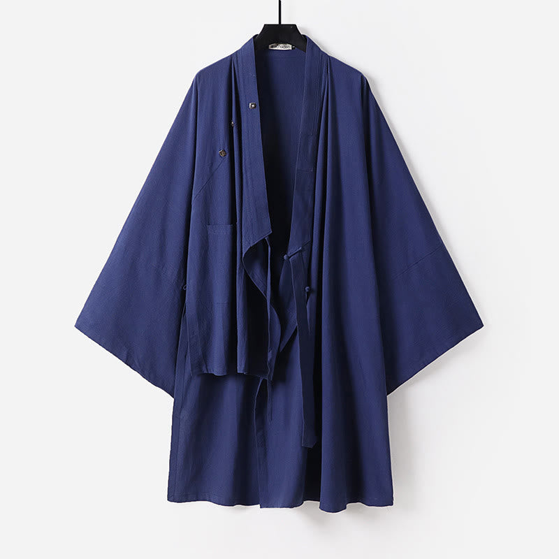 Flowing Three-Quarter Sleeve Tai Chi Ceremony Robe