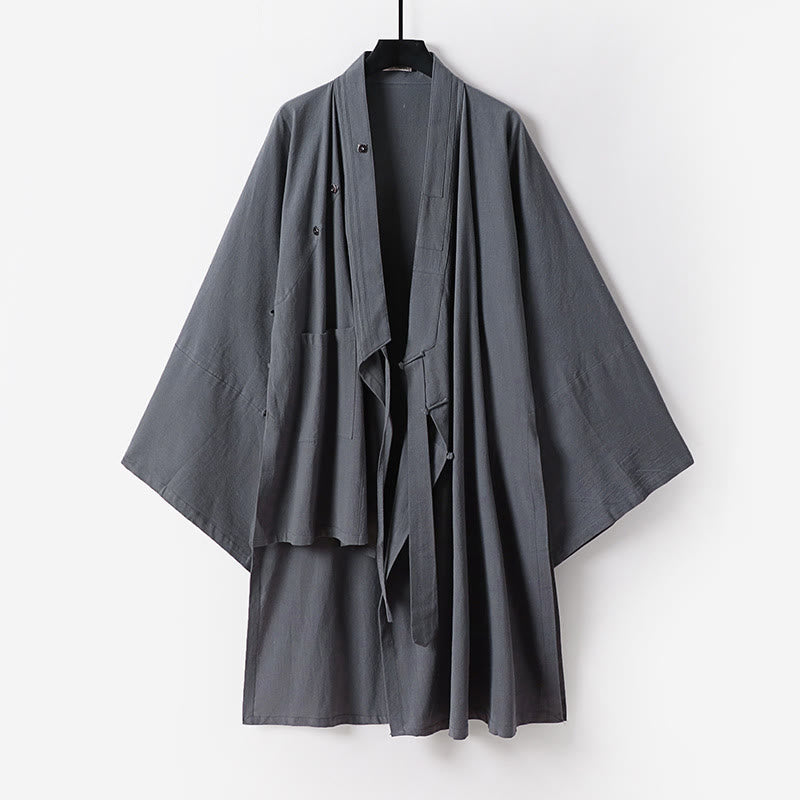 Flowing Three-Quarter Sleeve Tai Chi Ceremony Robe