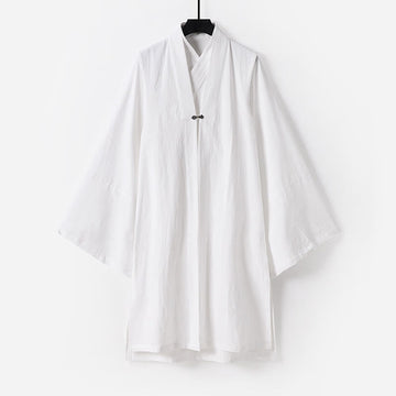 Flowing Layered Qigong Ceremony Men's Taoist Robe Set