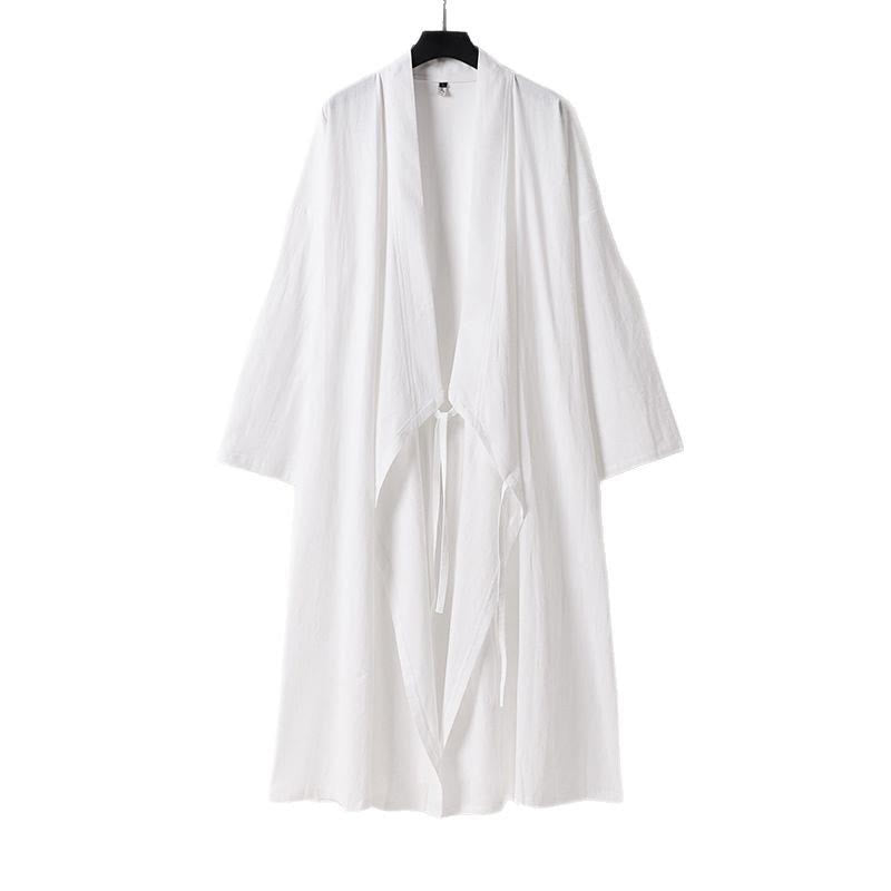 Flowing Ceremonial Long Sleeve Tai Chi Men's Taoist Robe