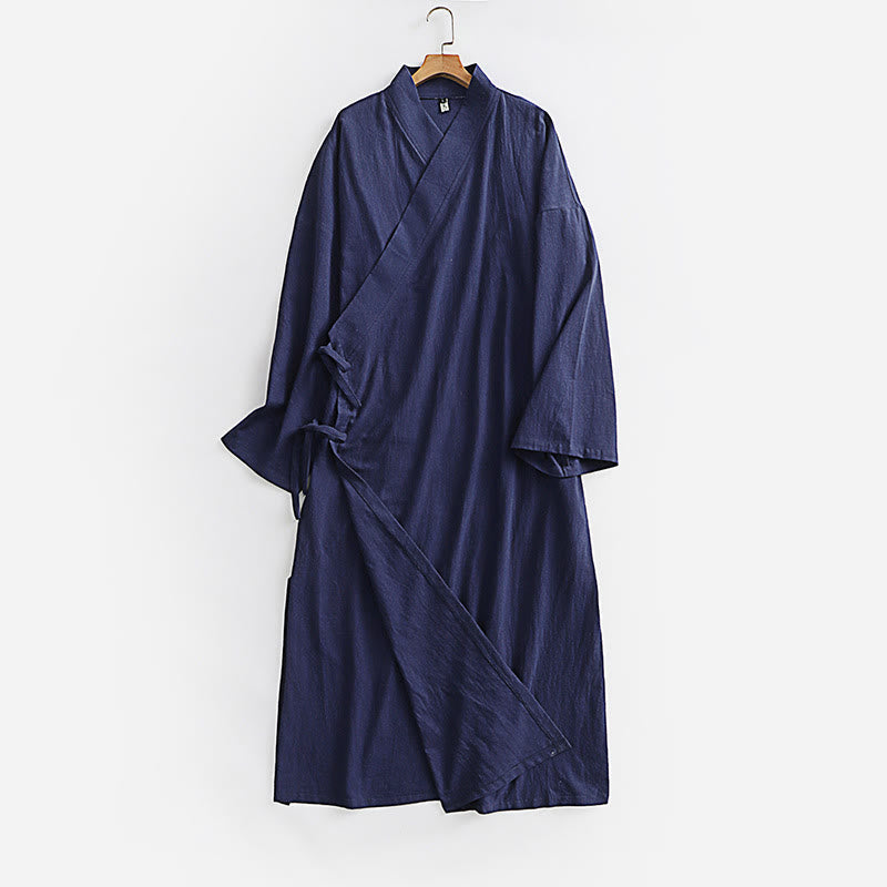 Flowing Ceremonial Long Sleeve Tai Chi Men's Taoist Robe