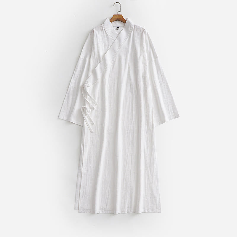 Flowing Ceremonial Long Sleeve Tai Chi Men's Taoist Robe