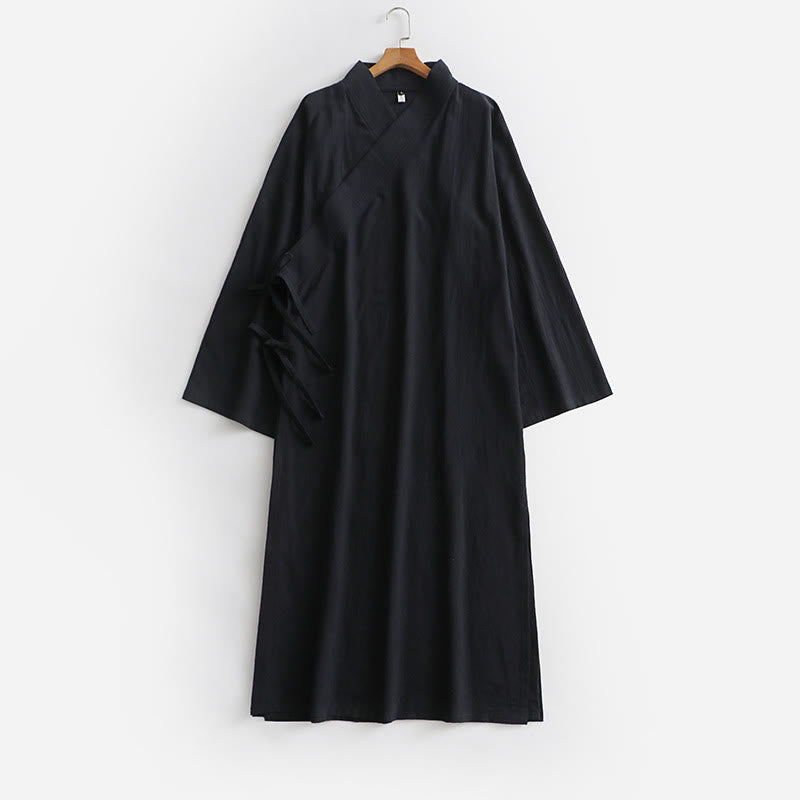 Flowing Ceremonial Long Sleeve Tai Chi Men's Taoist Robe