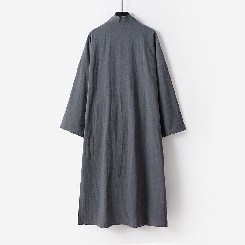 Flowing Ceremonial Long Sleeve Tai Chi Men's Taoist Robe