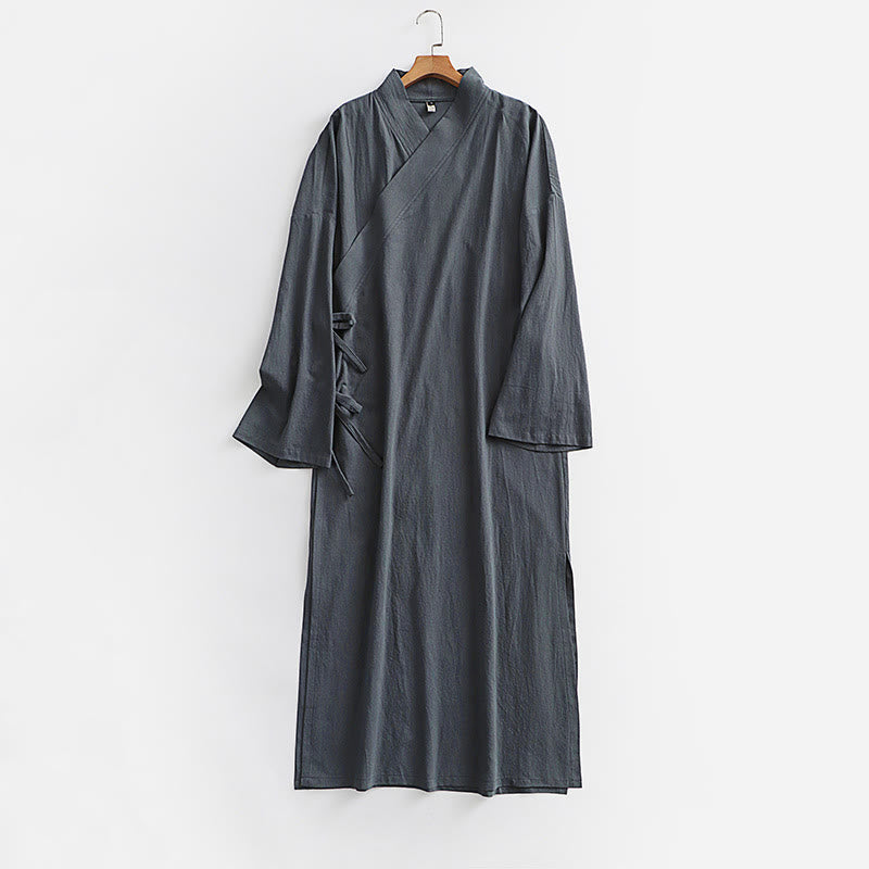 Flowing Ceremonial Long Sleeve Tai Chi Men's Taoist Robe